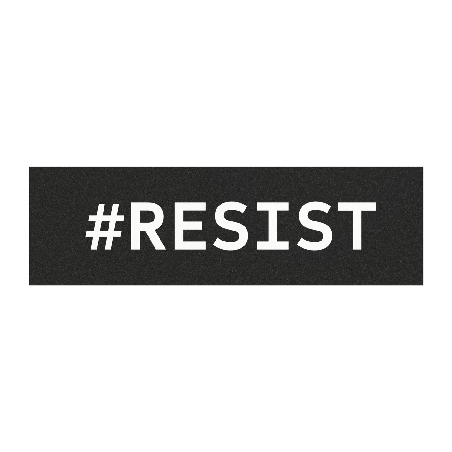 #RESIST Car Magnet - Bold Statement Decor for Vehicles