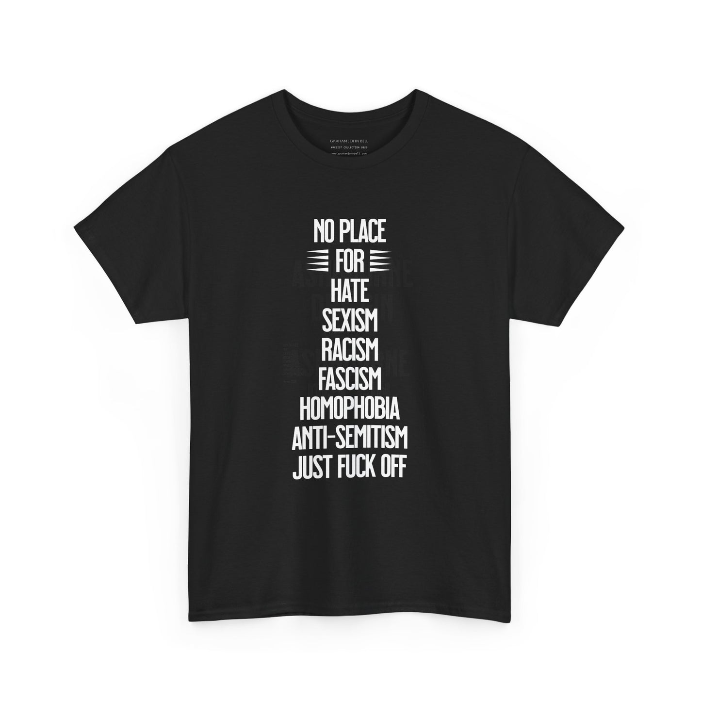 Statement Tee No Place For Hate Unisex