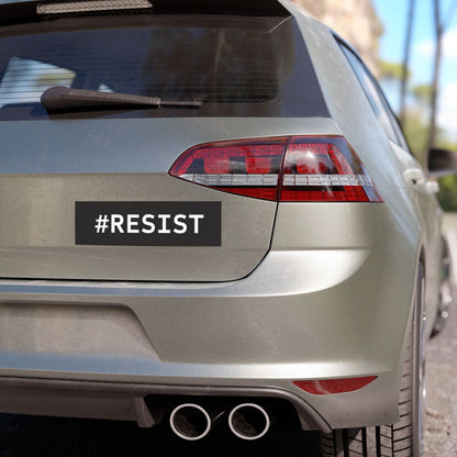 #RESIST Car Magnet - Bold Statement Decor for Vehicles