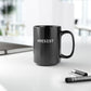Inspirational Black Mug - #RESIST | Perfect Gift for Activists & Coffee Lovers (15oz)