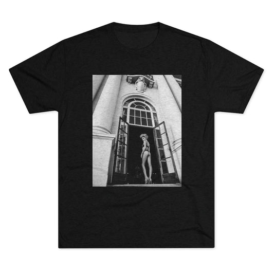 Brave - Marie Doorway - Unisex Tri-Blend Crew Tee